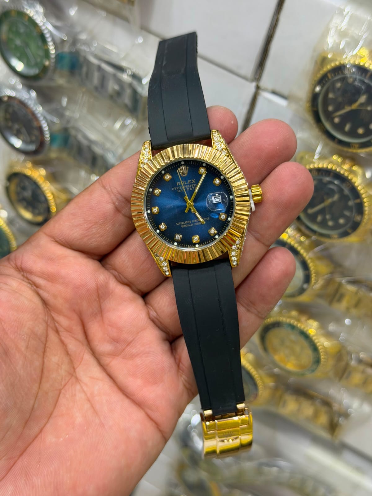 Rolex Day-Date Ruby Red Gold | Diamond Automatic Watch | Watch Times
