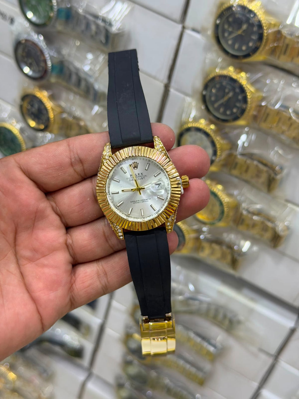 Rolex Day-Date Ruby Red Gold | Diamond Automatic Watch | Watch Times