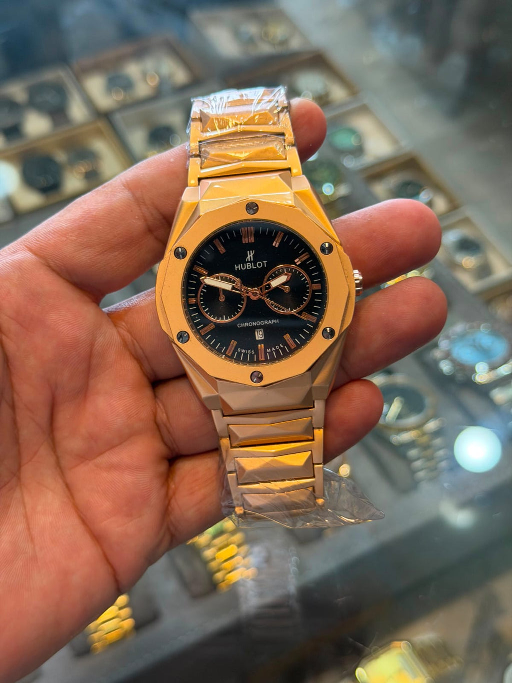 Hublot Classic Fusion Orlinski Rose Gold Chronograph
