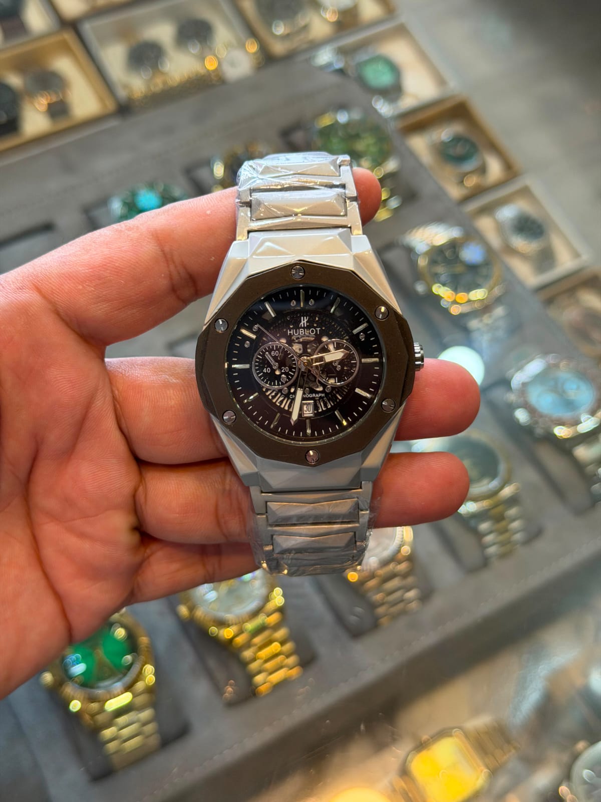 Hublot Classic Fusion Orlinski Rose Gold Chronograph