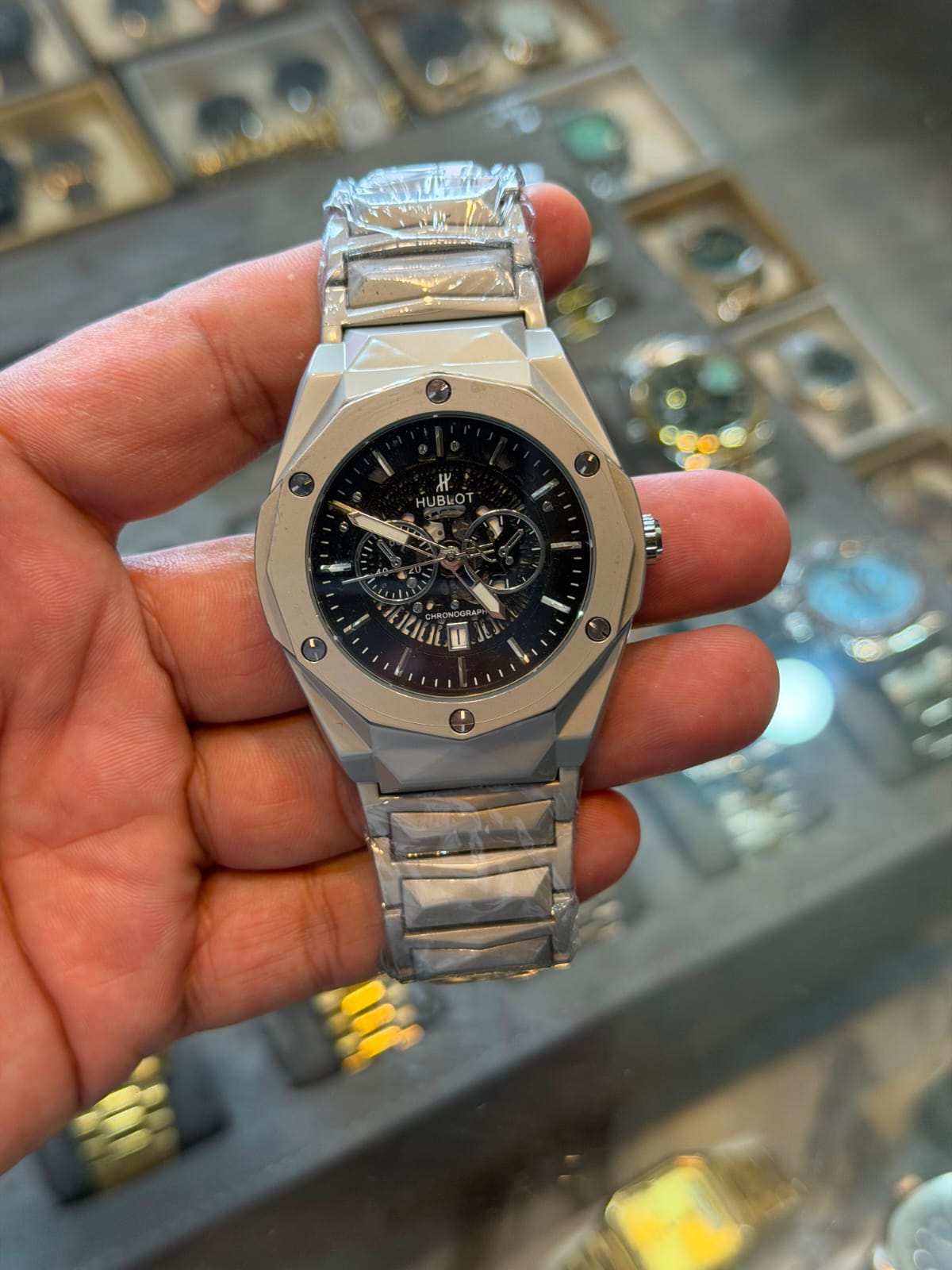 Hublot Classic Fusion Orlinski Rose Gold Chronograph