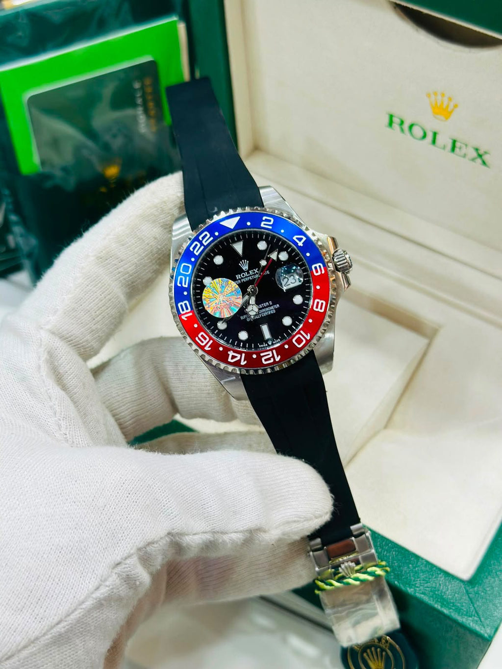 Rolex GMT Royal Blue | Automatic Dual-Time Diver Watch | Watch Times