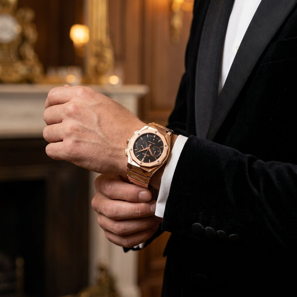 Hublot Classic Fusion Orlinski Rose Gold Chronograph